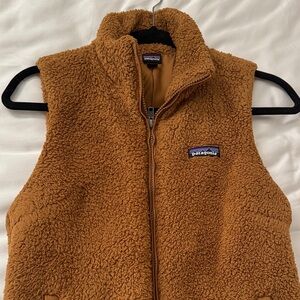 Patagonia Tan Sherpa Vest